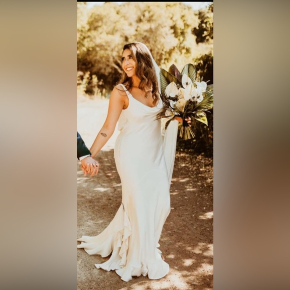 Ghost London Anthropologie BHLDN Wedding Dress - Picture 14 of 16